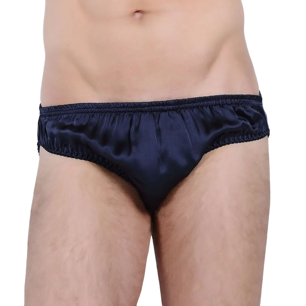 Мужские трусы бикини 6 пар 100% чистый шелк размеры S M L XL XXL(W28 " 46")|mens bikini briefs|men