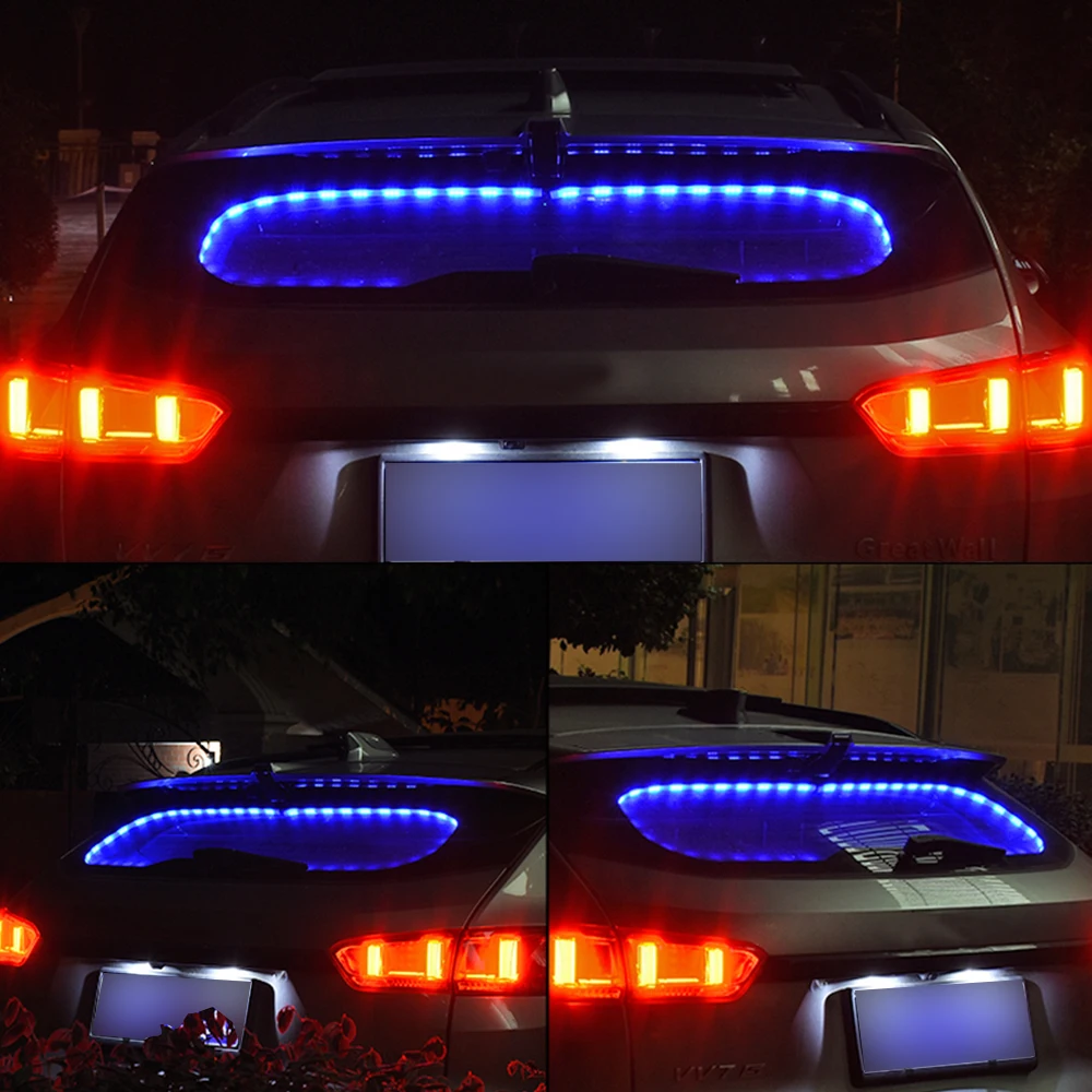 2 шт. автомобильные RGB Светодиодные полосы света звук музыка управление Авто Декоративные атмосферные лампы автомобиля-Стайлинг гибкие автомобильные интерьерные огни