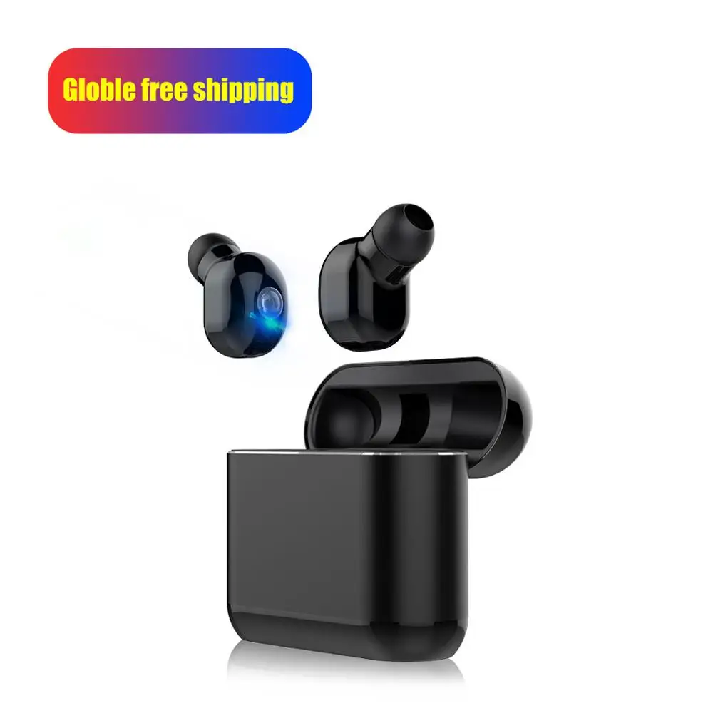 

Bluetooth 5.0 Earphone Wireless Headphones Bluetooth Headset In Ear Buds HiFi Wireless Earbuds Stereo Black