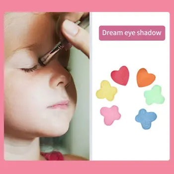 

Kids Girl Princess Makeup Cosmetic Suit Toys Box Doughnut Shaped Beauty Bag Pretend Play for Travel 72XC