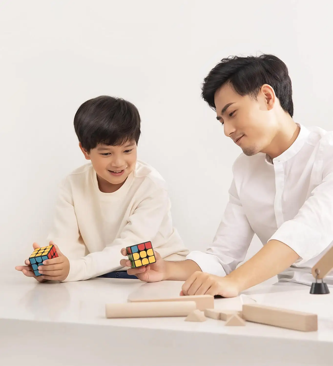 Оригинальный умный куб Xiaomi Mijia работает с приложением Mi Home 30 ступенчатое