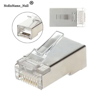 

Networking Tools 50/100Pcs CAT5 RJ45 8-Pin Shielded Modular Plug Ethernet Network Cable Connector dropshipping