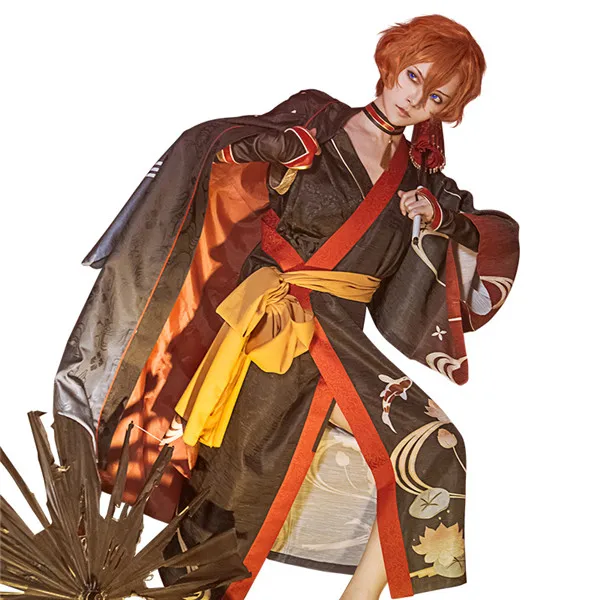 

Anime cosplay costume Bungo Stray Dogs Stray Dogs Nakahara Chuya Japanese style kimono full sets A