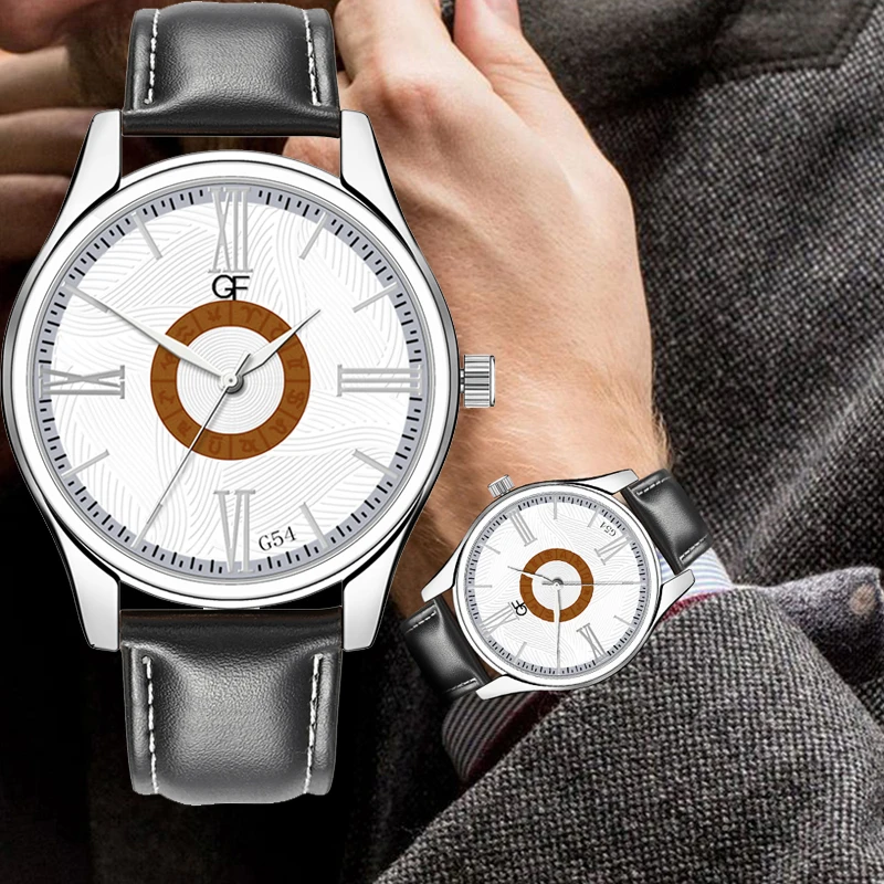 

Relogio Masculino New 2019 Retro Design Men Watches Luminous Business Quartz Leather Strap Male WristWatch Gift Clock