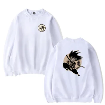

Newest Anime Dragon Ball Hoodie Cosplay 3d Super Saiyan Dragonball Z Dbz Son Goku Pocket Hooded Sweatshirts Hoodies Men/Women
