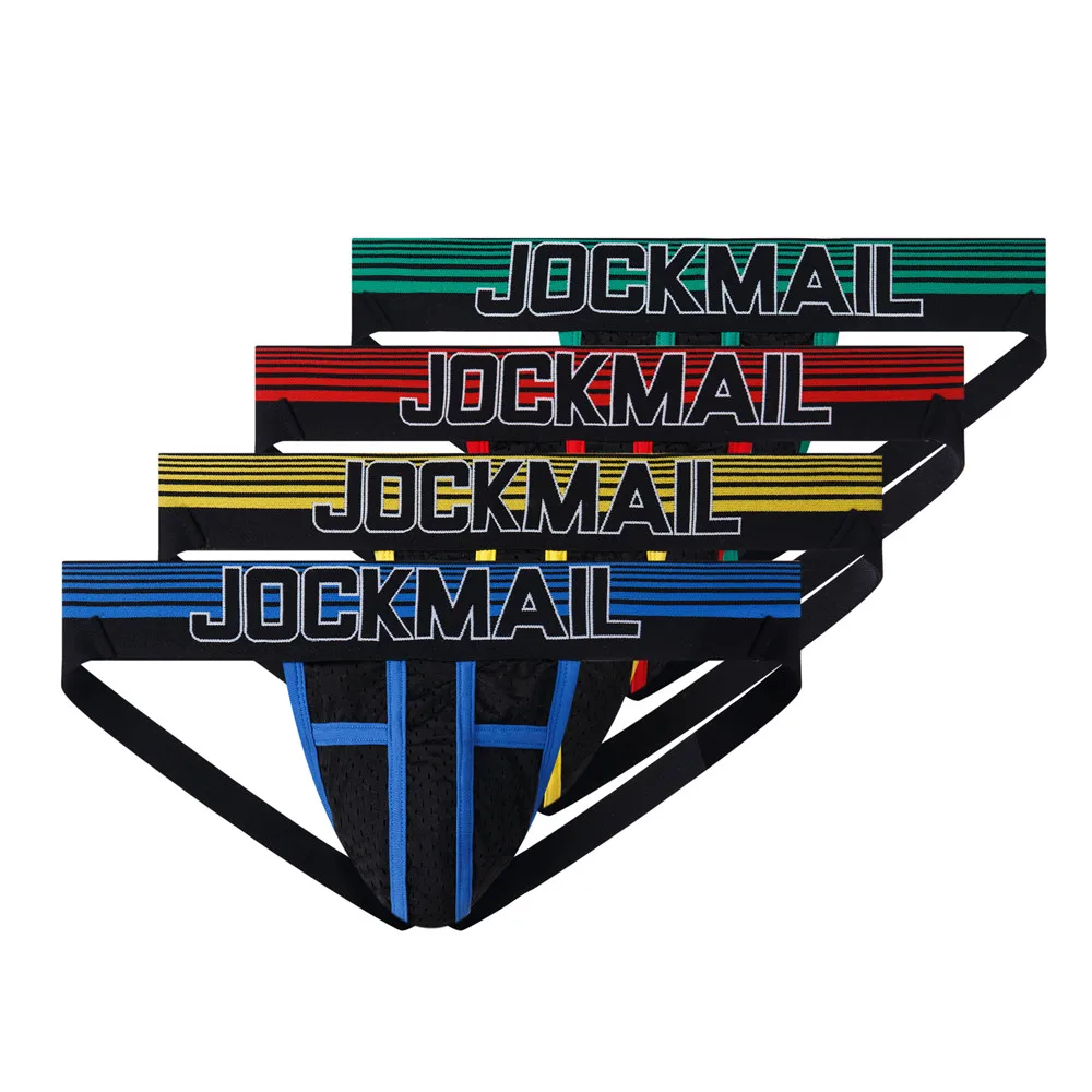 Мужское нижнее белье jockmail гей стринги с сеточкой Стринги стринги| |