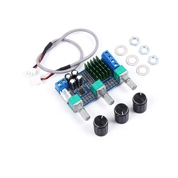 

TPA3116D2 2x80W Digital Stereo DC12-24V Dual Track Module Electronic Durable High Power Amplifier Board Mini Easy Install Sound