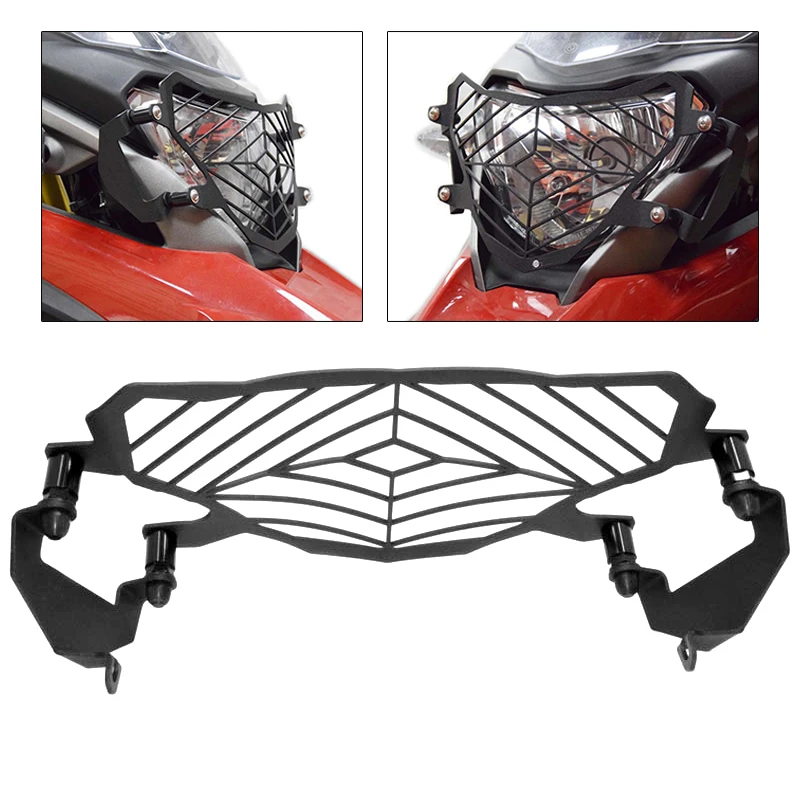 

1pc Motorcycle Headlight Protection Grille Anti-collision Trim Net Headlight Lense Guard Decor Cover for Bmw G310GS 2017-2018