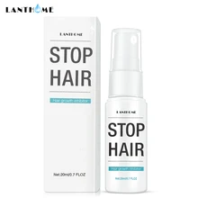 Перманентный стоп-ингибитор роста волос лобковый удаление волос лечение спрей для личного удаления волос лица гладкое тело