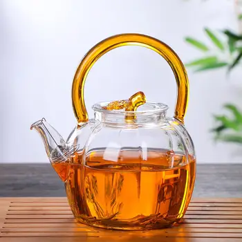 

High Temperature Resistant Electric Ceramic Stove Boiled Teapot Kettle Steamed Kungfu Tea Glass teapot