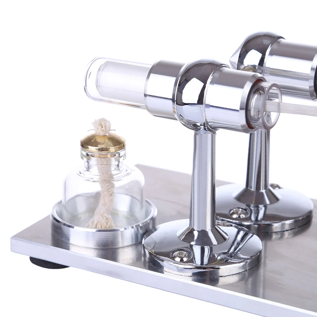 Reinforced Type Lamp Holder Single Cylinder Stirling Engine Physics Experiment Gift Model Education Toy