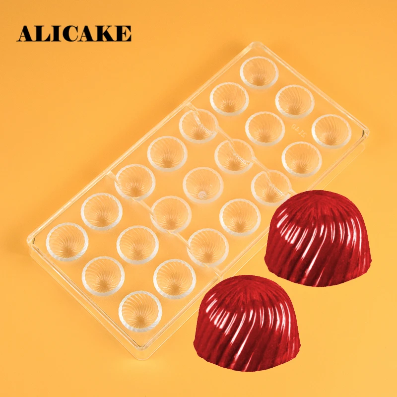 3D Filled Chocolate Bar Mold Baking Polycarbonate Baking Molds Plastic Chocolate Candy Form Mould Baking Pastry Bakery Tools