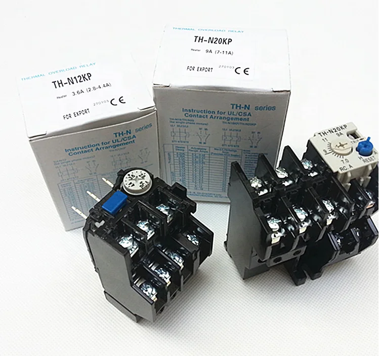 

Japan Miniature TH-N12KP Thermal Overload Relay TH-N12KP 5.2-8A 7-11A 9-13A Protection Relay