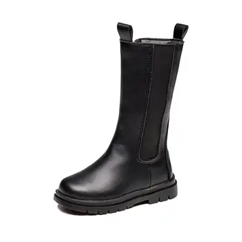 

Fashion Chaussure Child Martin Boots Girls Boys Winter Sport Shoes Kids Rain Boots PU Leather Kids Sneakers Baby Snow Boots