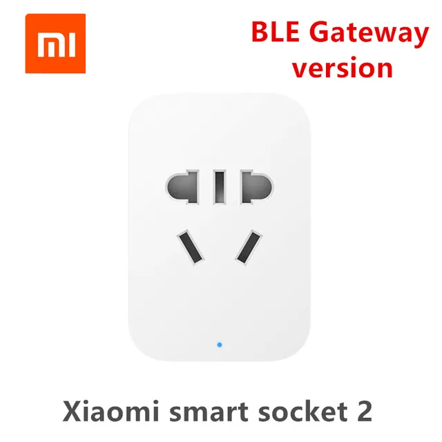 Xiaomi Mi Smart WiFi Socket 2 Plug bluetooth gateway Version Remote Control Work With Xiaomi Smart Home Mijia Mi home APP Accessories Bluetooth Devices Chargers Gadget Smart Appliance Smart Home Wifi Devices cb5feb1b7314637725a2e7: Add DE plug|Add UK plug|standard plug