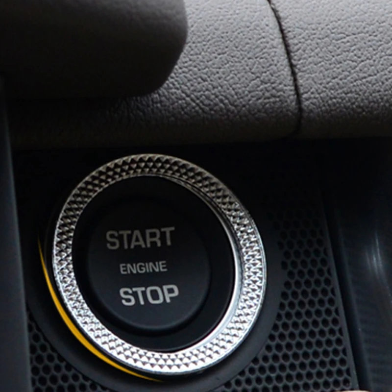 Engine Start Storage Switch Button Ring Trim Cover for Land Rover Range Rover Sport- Range Rover-Vogue L405 2013