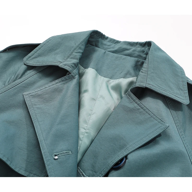 XITAO Solid Color Trench Women Loose Fashion