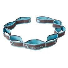 1 шт., гимнастический фитнес-йога, Пилатес, стрейч-ремень, пояс для физической тренировки, пояс сопротивления для бодибилдинга