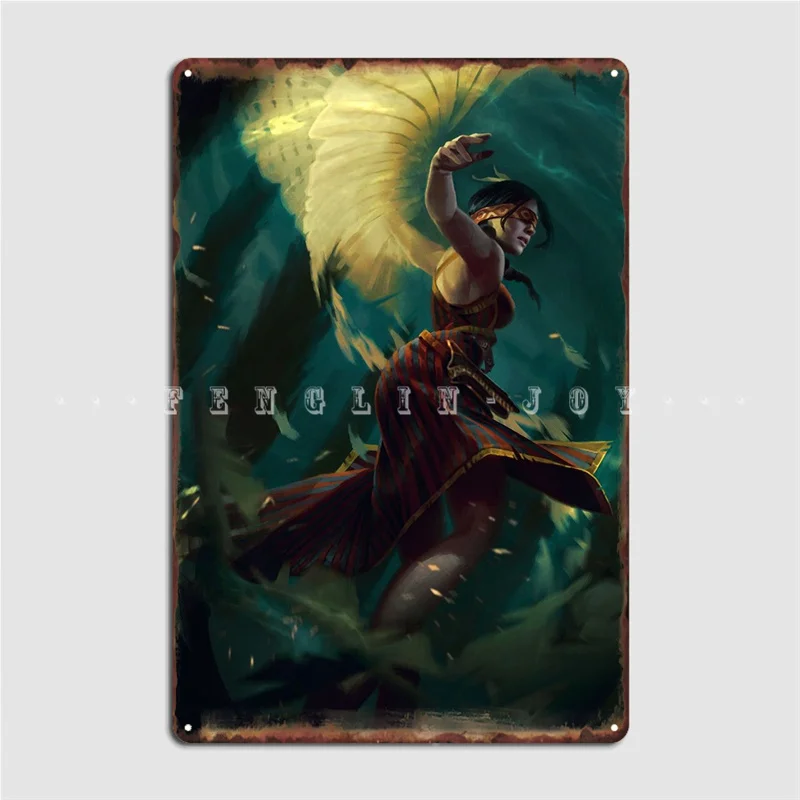 

Philippa Eilhart Poster Metal Plaque Plaques Kitchen Vintage Cinema Living Room Tin sign Poster