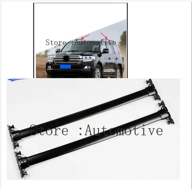 Roof Rack For Toyota Land Cruiser 200 V8 LC LC200 2008-2021 Rails Bar Luggage Carrier Bars top Cross bar Racks Rail Boxes | Автомобили и