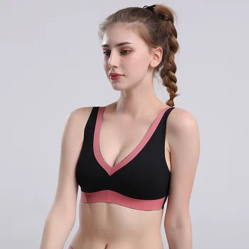 

Seamless Sports Bra Women Push Up Lingerie Vest Shockproof Women Bralette Wireless Brassiere New Fashion Female Bras Intimates