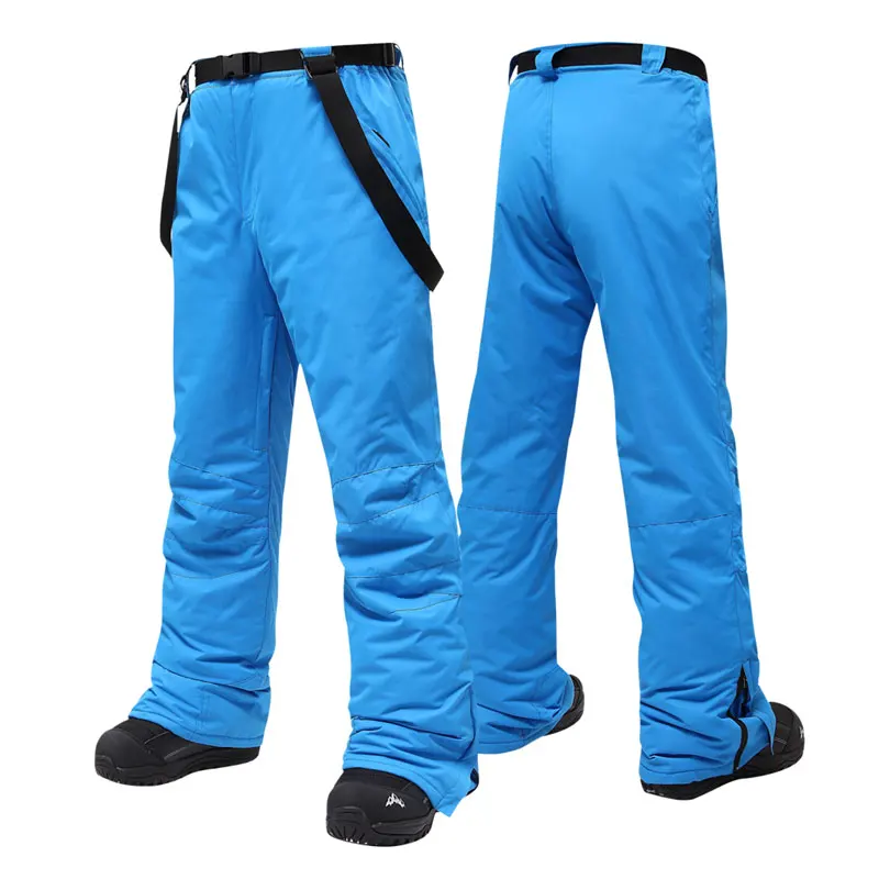 Новые лыжные брюки для мужчин-30 градусов Цельсия высокое качество ветрозащитные водонепроницаемые теплые парные зимние брюки зимние лыжные штаны для сноуборда бренд