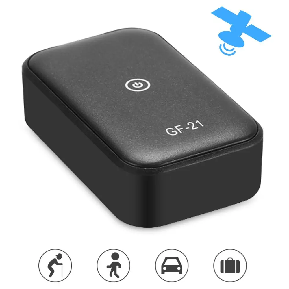Автомобильный GPS трекер GF21 мини устройство для записи с функцией голосового