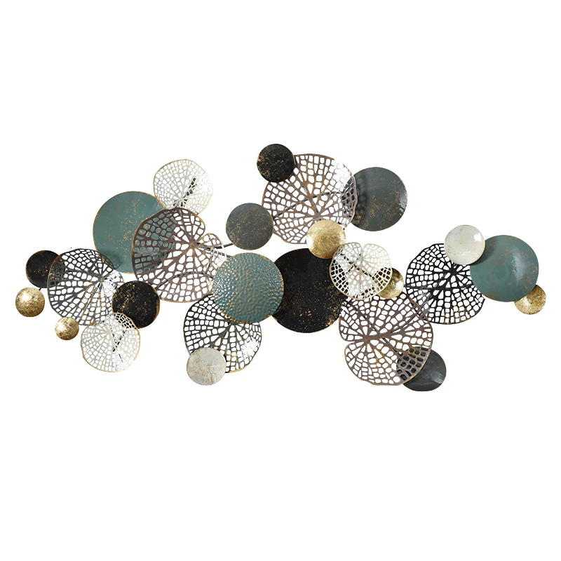 Northern Europe Style Wall Decoration Ornaments Simplicity Metal Iron Art Wall Decoration Three-dimensional Pendant Originality afbeelding