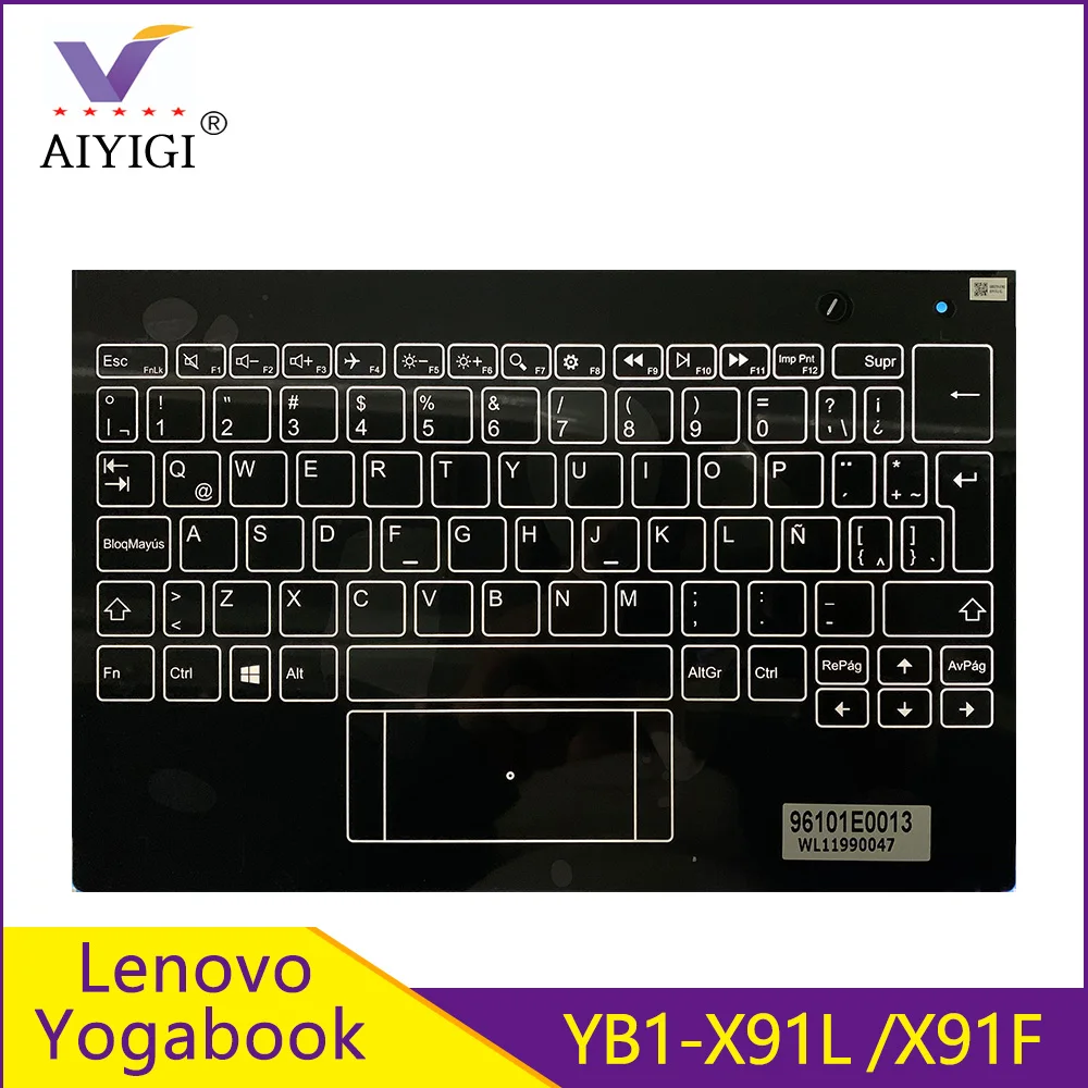 Tastiera Originale Nuova Di Zecca Per 10.1 "Lenovo Yoga Book Yogabook Touch Keyboard Yb1-X91L Yb1-X91F X91 Copertura Topcase Poggiapolsi