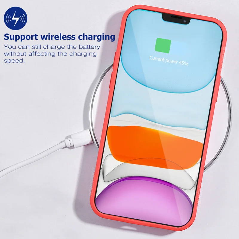 Liquid Silicone Phone Case For iPhone 12 Mini Pro Max 11 Pro XS Max XR X 6 6S 7 8 Plus SE 2020 Original Shockproof Back Cover