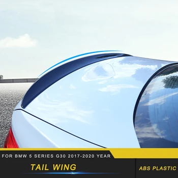 

Car Accessories Rear Trunk Spoiler Lip Tail Wing Trim Cover Frame Sticker Exterior Decoration for BMW 5 Series G30 2017-2020