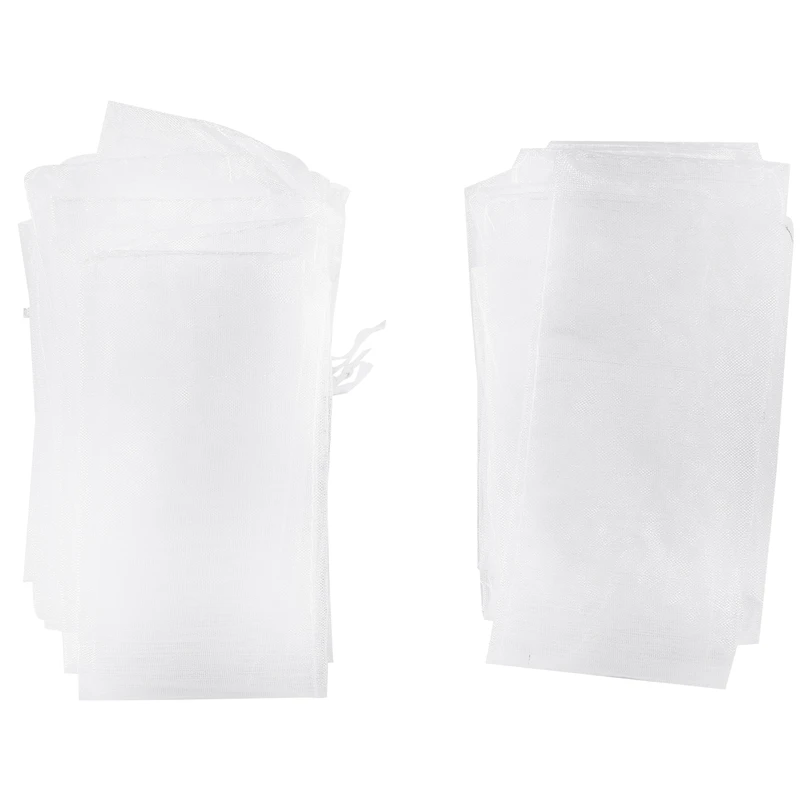 

LIXF 50pcs White Drawstring Organza Folding Hand Fan Pouch Party Wedding Favor Gift Bags