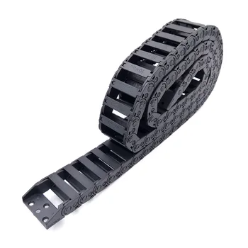 

1 Meter 10x30mm Towline Wire Carrier Cable Drag Chain Tanks Transmission Bridge exterior opening Engraving Machine Free shipping