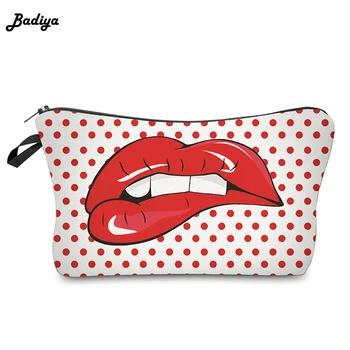 

Printing Makeup Bags Personlity Multicolor Pattern Cute Cosmetic Bag for Travel Waterproof Ladies Cosmetic Pouchs Toiletry Bag