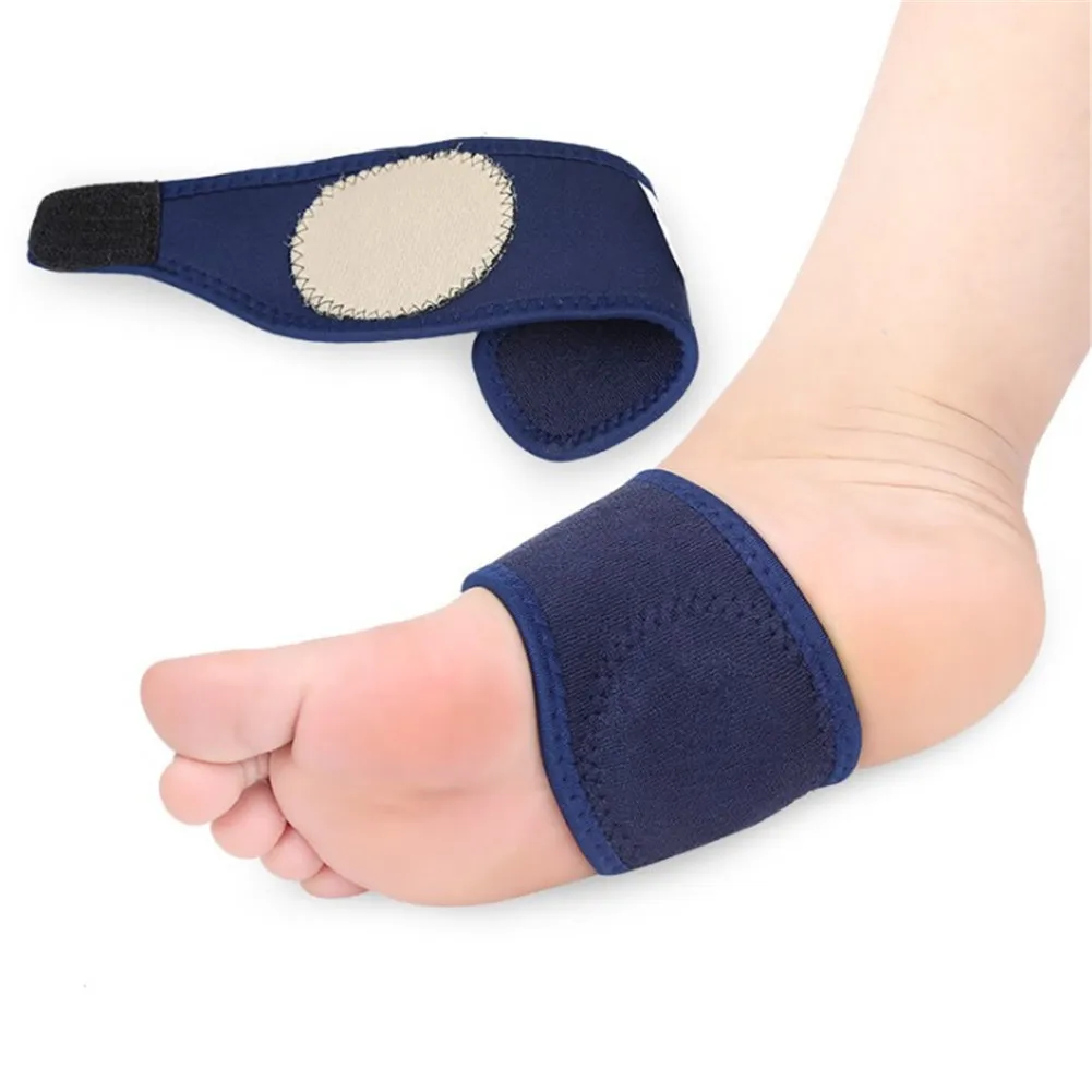 

Soumit Breathable Elastic Cotton Gel High Arch Orthotics Bandage for Heel Foot Pain Relief Plantar Fasciitis Orthopedic Insoles