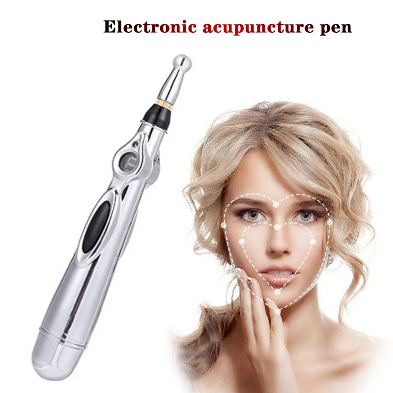 

2019 Newst Electronic Acupuncture Pen Electric Meridians Laser Therapy Heal Massage Pen Meridian Energy Pen Relief Pain Tools