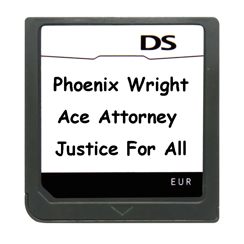 Phoeni Wright Ace Attornei Justice для всех 3DS DS консоль игровая карта видеоигра картридж EUR версия