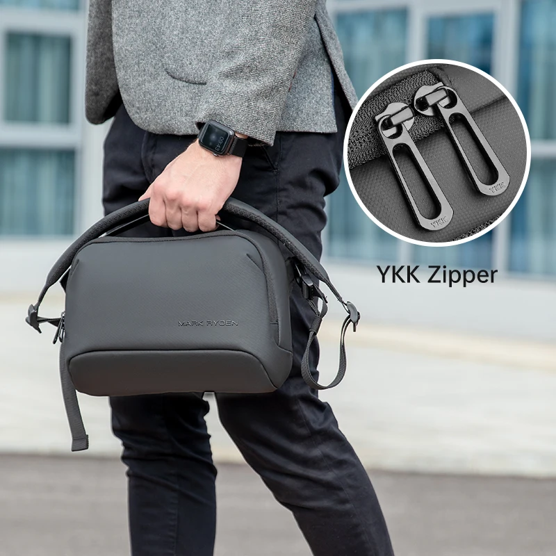 Mark Ryden New Anti-thief Crossbody Bag Waterproof Men Sling Bag Fit 9.7 inch Ipad Fashion Shoulder Bag