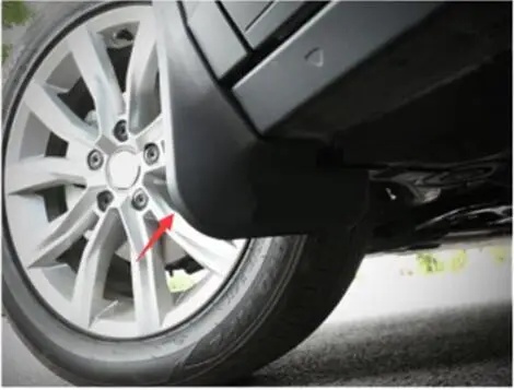 Для Volkswagen t-roc fender Модифицированная водонепроницаемая доска для грязевой перегородки модифицированные специальные аксессуары