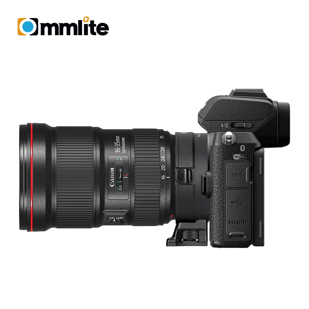 Commlite CVM-EF-NZ электронное Крепление-адаптер для объектива Автофокус AF для Canon EF EF-S объектив для Nikon Z крепление беззеркальных камер Z6 Z7