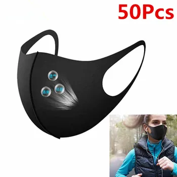 

Quality Cotton Face Mouth Mask Black Activated Carbon Filter for Face Masks Protective Filters Replacement Health Care