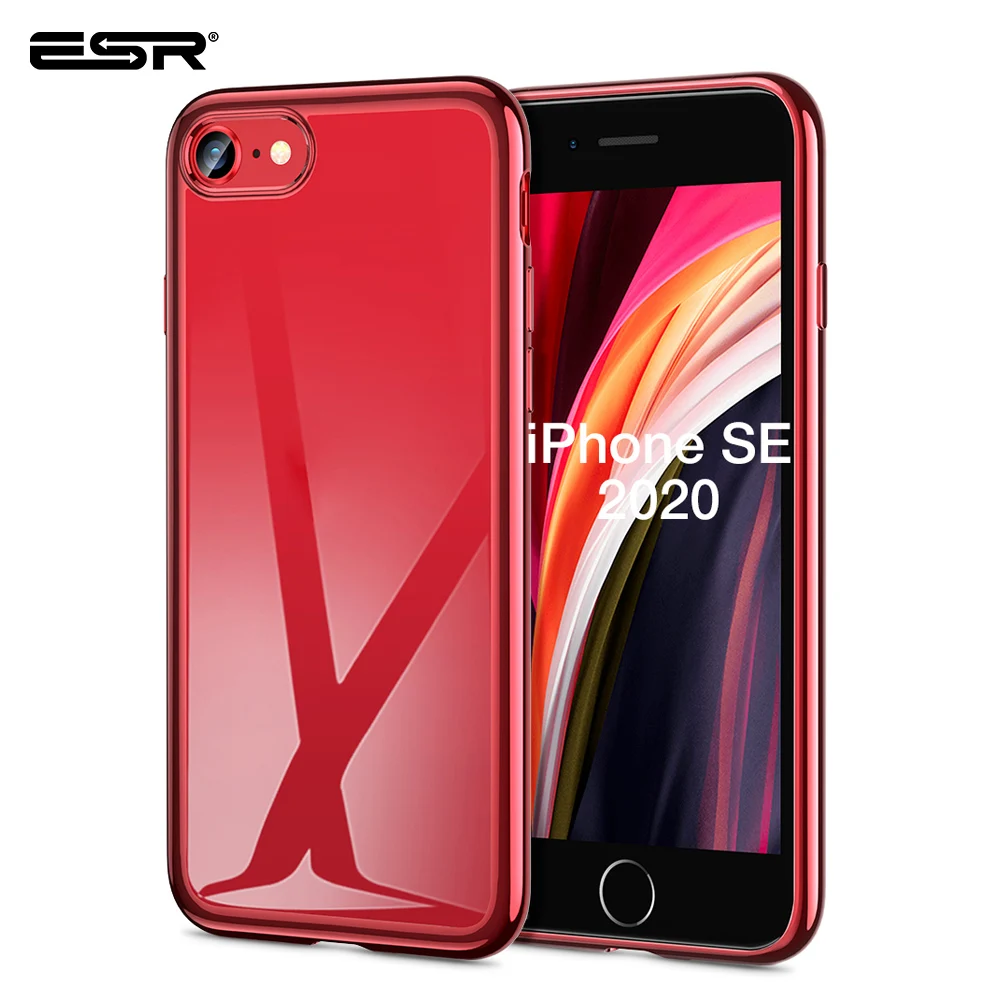 ESR чехол для iPhone SE 2020 11 11Pro Max X XR XS 8 7 Plus прозрачный защитный из ТПУ 2020|Бамперы| |