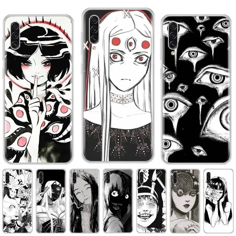 Мягкий чехол для телефона из ТПУ с аниме ужасом samsung galaxy A3 A5 A7 A10 A20 E A30 S A40 A50 A70 A71 A80