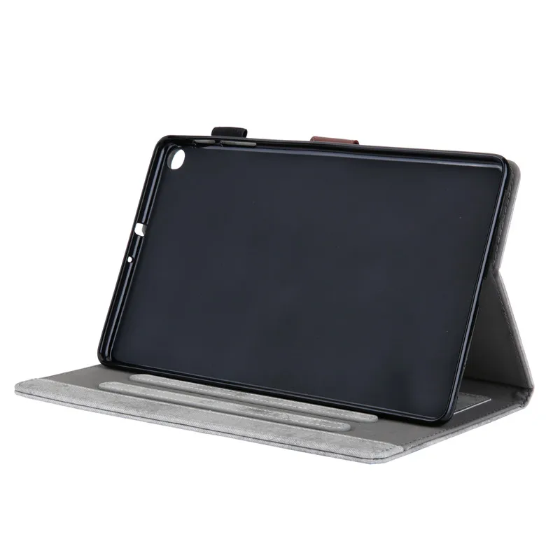 Чехол для Samsung Galaxy Tab A 10,1 T510 T515 SM-T510 чехол Funda бизнес планшет из искусственной кожи Флип Стенд кожа оболочка+ пленка+ ручка