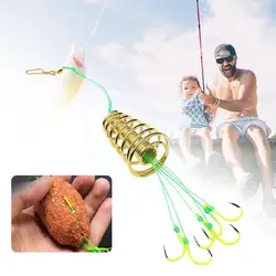 Anti-hanging Bottom Explosion Hook Anti-winding Spring Hook Barbed Isen Fish Fluorescent Boxed Q0r8