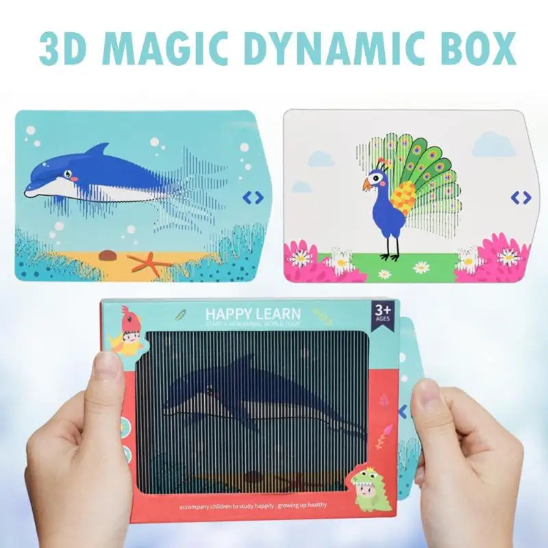 

16pcs Animal Cognition Paper Puzzle Toy Memory Training Colorful Fun Toys Fun Parent-Child Games Early Education Funny