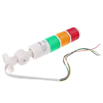 

Red Green Yellow LED Lamp Industrial Tower Signal Light DC 12V 24V AC 220V Warning Light