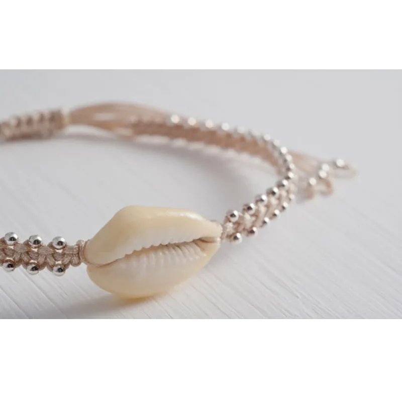 Meraviglioso Cowrie Shell Regolabile Oceanlovers Cowrie Beach Bracelet Sea Vibe