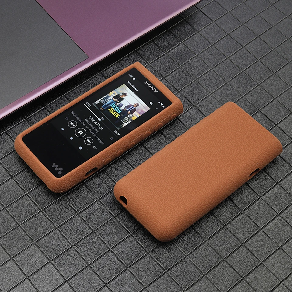 【美品動作確認済】　SONY ウォークマン 着せ替えカバー　シリコンケース付き ソニーウォークマンNW-ZX500 zx507zx505用ソフトシリコン保護スキン