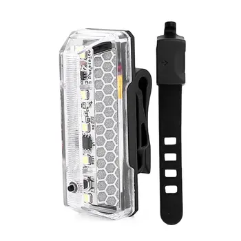 

Super Bright Buckle Design Bicycle Lamp Rechargeable LED USB Mountain Bike Tail Light Taillight MTB Safety Warning Rear Light
